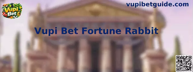 Vupi Bet Fortune Rabbit Interface