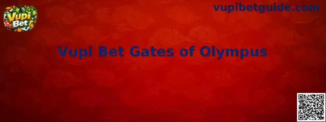 Representação visual do Vupi Bet Gates of Olympus